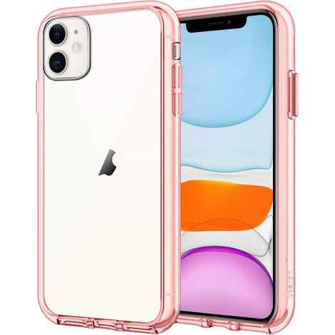 Schutzhülle iPhone 11 6 1 Transparent Anti Kratz Vergilbung Roségold (1/5)
