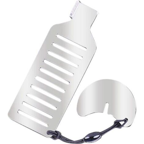 Verrou de porte portable 2 pièces, sécurité intérieure pour chambre, maison et voyage, serrure de poche sans perçage (1/4)