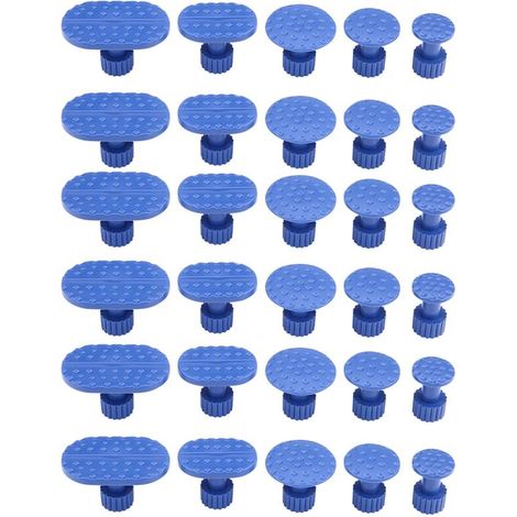 Jeffergarden Kit de Réparation de Dent de Voiture, Ensemble de Ventouses Bleues de 30 Pièces, Largement Utilisé dans Les Voitures, Les Réfrigérateurs, Les Motos, Les Machines à Laver, Etc. (1/5)