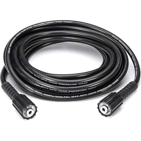 Raccord de tuyau de lavage haute pression 10M M22 pour pistolets à eau haute pression, tuyaux haute pression, accessoires de lavage pour Kärcher standard M22-14mm filetage femelle torsadé. (1/4)