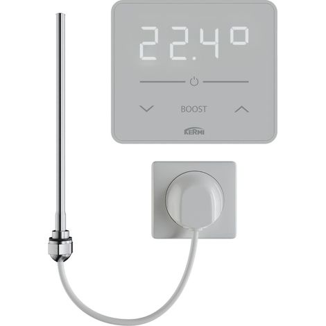 Heizeinsatz WWS, 800 Watt Schutzklasse 1, RAL 9003, Kermi, ZE04360004