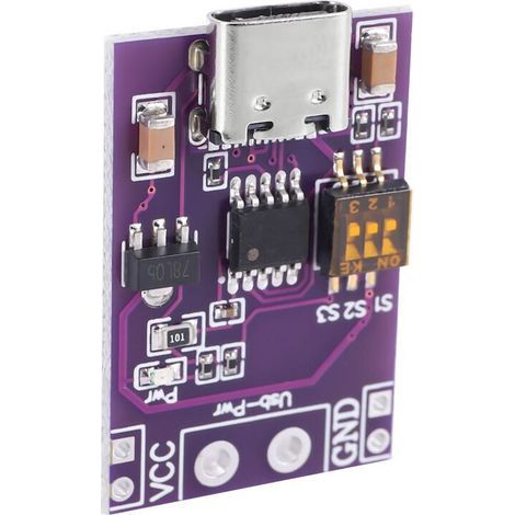 Module carte interrupteur alimentation PC détecteur déclenchement rapide Type-C QC AFC PD2.0 PD3.0 anti-leurre (1/5)