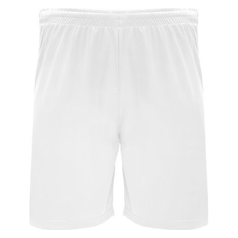 Pantalón corto deportivo con cinturilla aperturas laterales DORTMUND ROLY L Blanco