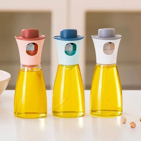 3 iniettori di carburante a pressione, bottiglia di condimento antipolvere e antiolio, spruzzatore per barbecue di grande calibro, bottiglia spray per olio d'oliva. (1/5)