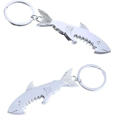 Ouvre-bouteille - Non specifie - 2Pcs - The in stainless steel - Silver - Bottle creative (1/4)