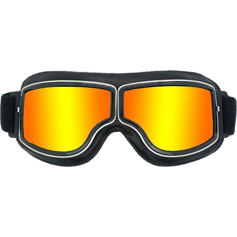 Lunettes De Protection - Polycarbonate Antichoc - Pour Casque Moto - Résistantes Poussière Vent Soleil Sable - 1 Pièce (1/5)