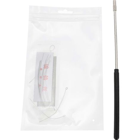 1 kit d'inoculation pour expériences biologiques, outil de laboratoire pour bactéries-22X0.7cm