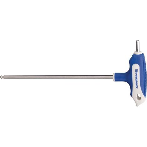 Clé à douille avec poignée transversale ouv. de clé 2 mm longueur des lames 100 mm avec empreinte latérale et tête sphér. PROMAT (1/3)