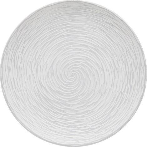 Centro de mesa Maia redondo, 40 cm de diámetro, blanco - Atmosphera créateur d'intérieur (1/5)