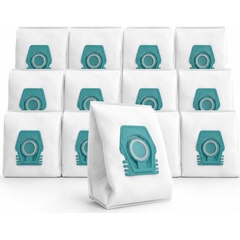 Lot de 12 sacs à poussière compatibles aspirateurs Miele Guard L1, Guard S1 et Guard M1 (1/2)