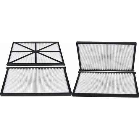 4 pièces RCX70101 Kit de Recharge de Cartouche pour filtration de l'eau pour Hayward Robotic AquaVaC TigerShark SharkVac pour Maytronics aspirateurs de Piscine-DPZO (1/2)