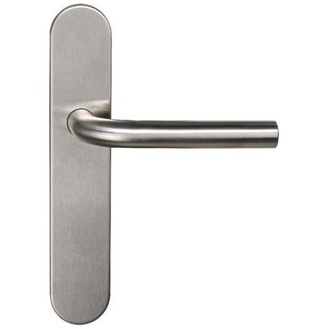 Maniglia su Placche KLOSE Besser a “L”, modello “CHANTAL/Inox 304. Bec de cane