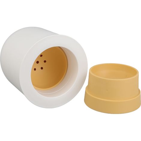 Moule à boules de glace grande capacité, design multicouche pour cocktails et café, maintient les boissons fraîches - Jaune (1/5)