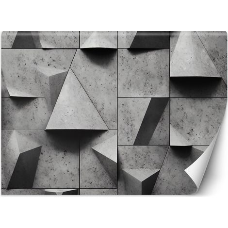 Fototapete Geometrische Formen konkret 3D 300x210 cm (1/5)