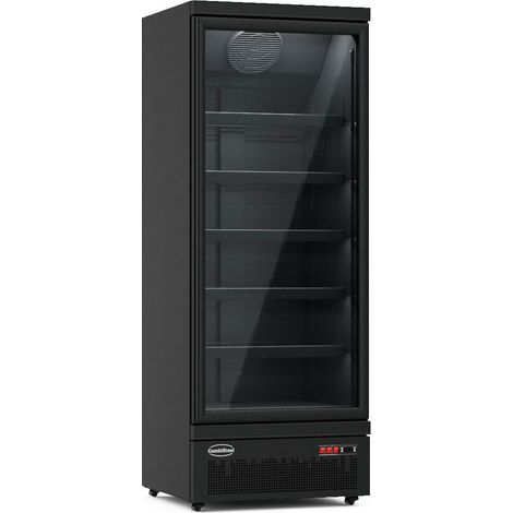 Armoire Réfrigérée Négative Noire Porte en Verre - 600 L - Combisteel