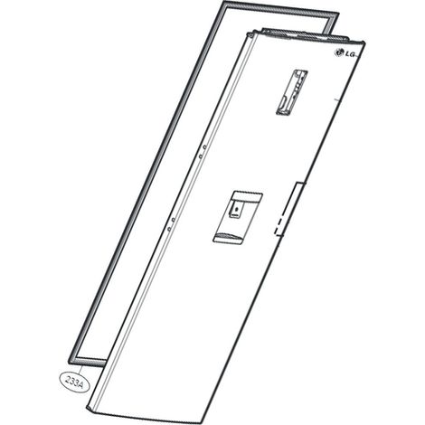 Junta de puerta (parte del frigorífico) ADX73591425 LG