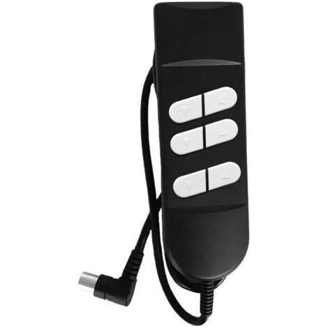 Telecomando a 6 pulsanti e 5 pin per divano, poltrona elevabile, interruttore, elettrodomestici, sollevamento letto, poltrona reclinabile (1/4)