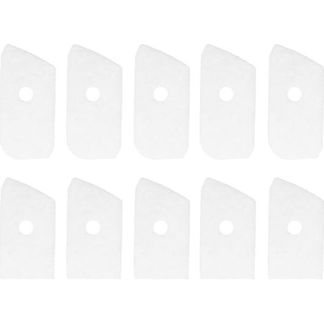 Lot de 10 Filtres à Air en Coton, Numéro de Remplacement 530150253 pour Tronçonneuse Husqvarna 128L 128CD 128LD 128LDX (1/5)