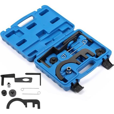 Juego de 9 piezas de herramientas para el ajuste del eje del pistón del motor diésel, apto para BMW N47 N47S N57 N57S 2007-2012. (1/2)