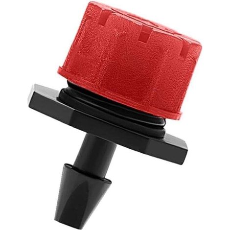 50 Adjustable Drip Irrigation Systems, 360° Swivel Sprinklers, 8 Hole Mini Drip Irrigation Heads, Garden Sprinklers (1/4)