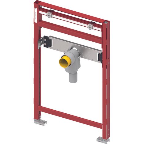 TECEprofil module lavabo avec siphon encastré, hauteur 820-980mm,