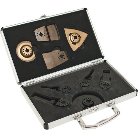 Multitool Zubehör Set 9-tlg Werkzeug passend zu Bosch PMF180E Universaltool (1/5)