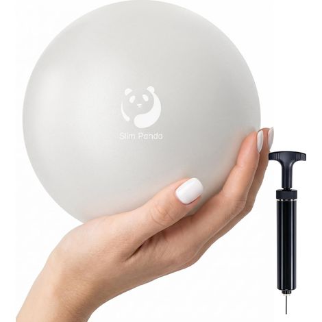 Slim 15-17CM Balloon Pilates Petite, Pilates Ball avec Pompe pour Les Muscles Profonds et Le Plancher Pelvien, Ainsi Que Soutien pour la Nuque et Les Lombaires(Valve à Aiguille étanche) (1/5)