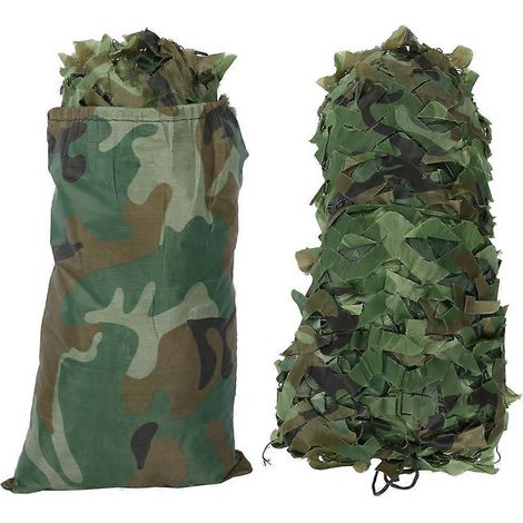 Filet de camouflage jungle/bois 20244x5m pour camping extérieur