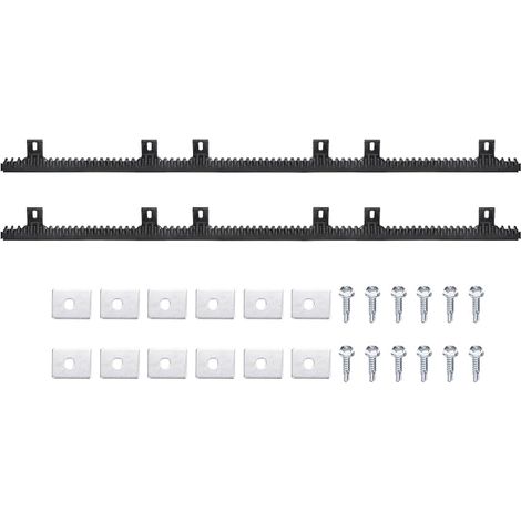 2 Pièces Crémaillère En Nylon Total 6.6 ft Crémaillère Droite (1/5)