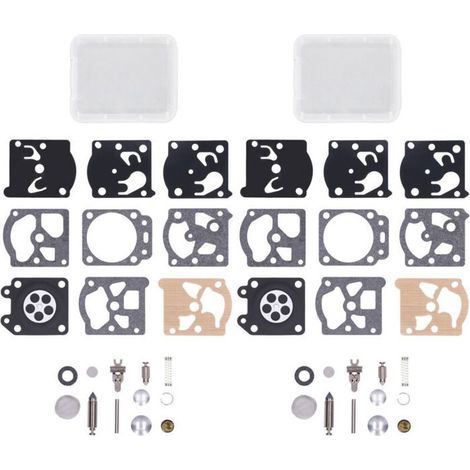 BelleRise – 2-teiliger Vergaser-Reparatursatz – WT K24-WAT WT866 – 42 robuste Gummiteile – für Rasenmäher (1/5)