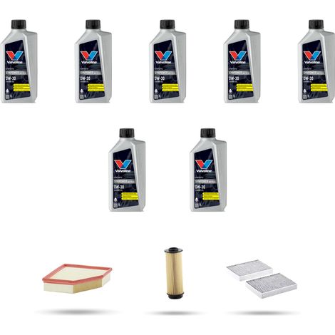 Kit tagliando 3 FILTRI e 7L OLIO compatibile con Bmw serie 7 (G11,G12) 745e 290kw dal 2019 (1/5)