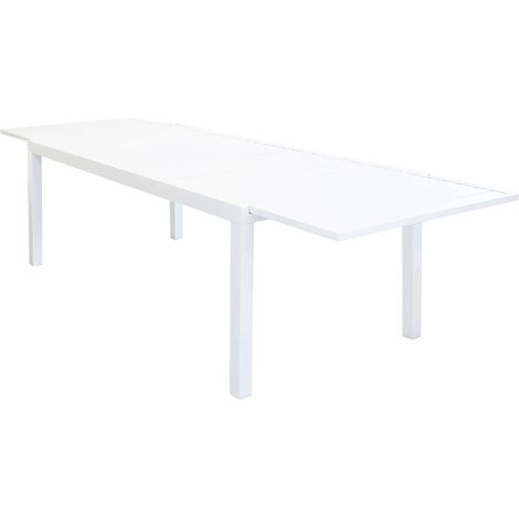 TAVOLO FORMENTERA ALLUNGABILE 200/300 X 100 X H74 CM IN COLORE BIANCO (1/2)