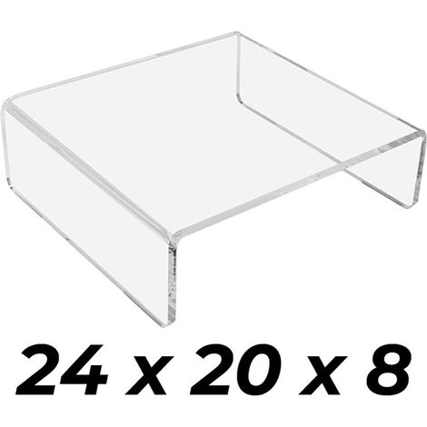 Peana de metacrilato 6 mm para monitor pc (1/2)