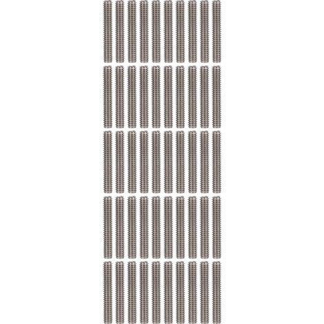 Lot de 50 vis sans tête A2-70 inox, kit d'assemblage de fixation M2x12 (1/5)