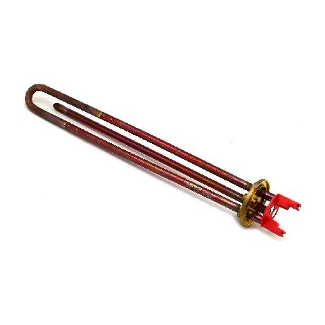 RESISTENZA DIRITTA CON FLANGIA CIRCOLARE  D. 48                        W 1500 - L. 285 mm 230V