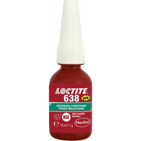 LOCTITE Fügeklebstoff 638 hf.grün 10 ml Flasche 12 Stk (1/5)