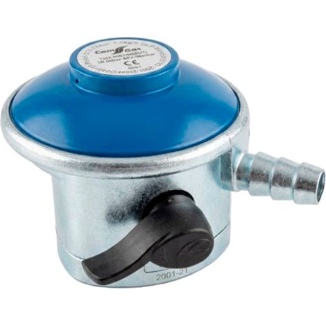 Regulador de gas domestico conexión entrada ø20 mm g51, salida 30 mbar (especial para canarias-ceuta-melilla)