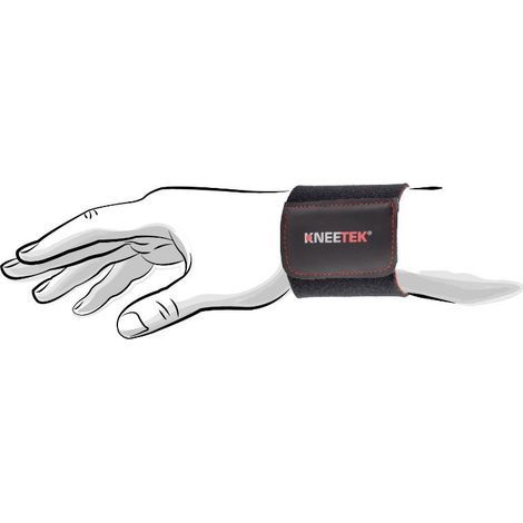 Kneetek Poignet Bandage Noir T.U - 90100