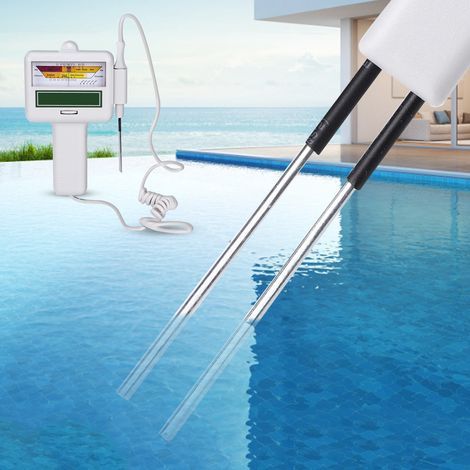 Testeur de chlore résiduel Portable compteur de détection de la qualité de l'eau pour outil de Test d'eau de Spa de piscine (1/5)