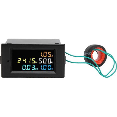 AC-LED-Leistungsmonitor, multifunktionales digitales Voltmeter, Strom- und Energiemesser SPM003AC380V