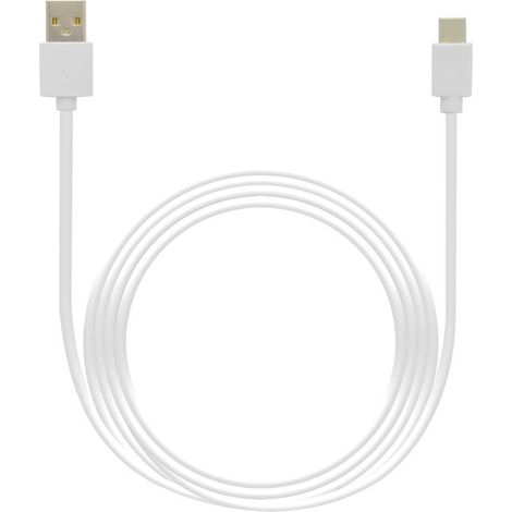 Câble USB-C - 3 mètres - Blanc - Câble de charge et de données