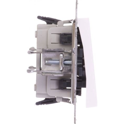 Conector individual Asfora sin marco, color blanco EPH0101421