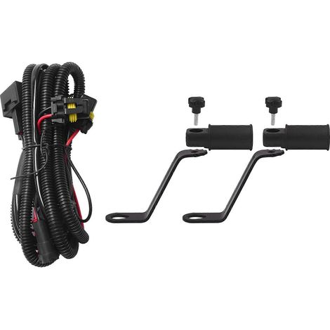 Compatible avec un faisceau de câblage de relais de feu antibrouillard automobile H11 880, câble d'extension adaptateur de relais, avec deux boulons de 10 mm rallonge de rétroviseur de moto. (1/5)