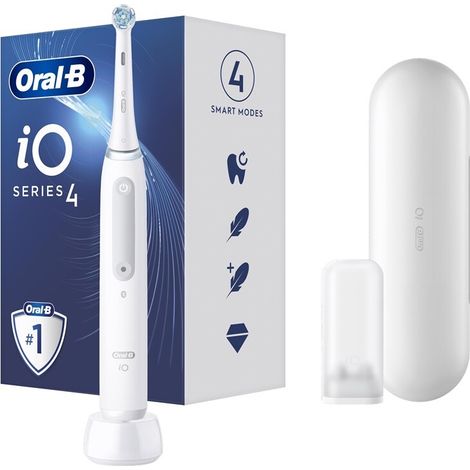 Oral-B iO Series 4 Elektrische Zahnbürste Weiß