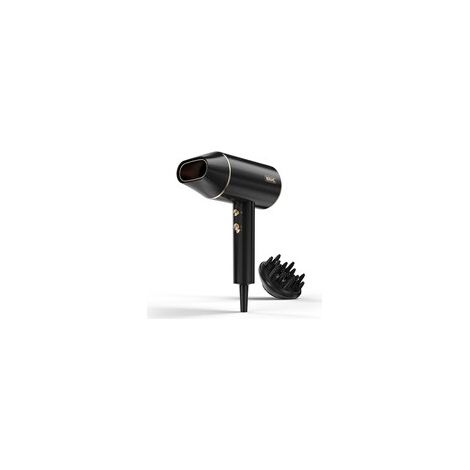 Sèche-cheveux à main Wahl Ionic Flow 2100 W Noir mat avec diffuseur et concentrateur (1/5)