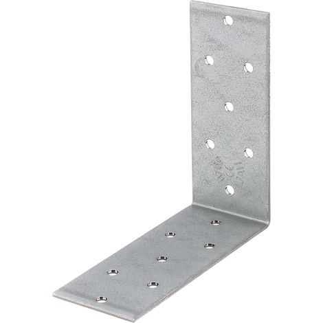 Raccord d'angle – Galvanisé Sendzimir – 100 x 60 x 60 mm – Set de 6 pièces – Marque Alberts