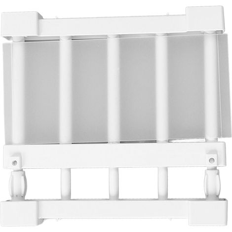 Étagère coulissante pour penderie, extensible, sans clous, cloison de séparation, étagère de rangement, longueur 23-30 cm / 9,1-11,8 pouces (1/5)