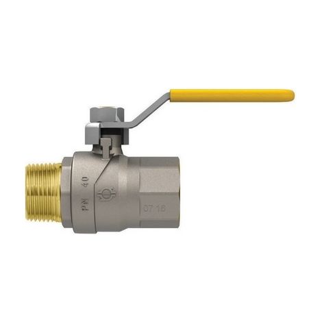 VALVOLA A SFERA GAS CON LEVA FUTURGAS MF Misura: 1"1/2  DN 40