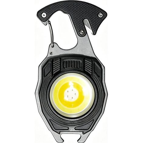 Portachiavi con torcia elettrica ricaricabile Lampada da lavoro - 7 - modalità Alta luminosità - Per tende da campeggio, CED, di emergenza, escursionismo, riparazione auto, il guasto di alimentazione, (1/5)