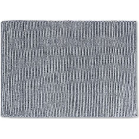 SW Tapis «Poppy» bleu clair 170 x 240 cm Tapis à poils doux (1/5)